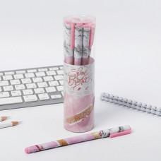 Ручка с колпачком и нанесением soft-touch 