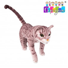 CATL35-3 Котик стоящий коричневый 35см. мягкая игрушка CATL35-3 Котик стоящий коричневый 35см. мягкая игрушка