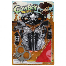 B1775430 Н-р оруж. Cowboy 2 револьв. в кобурах + аксесс. н...